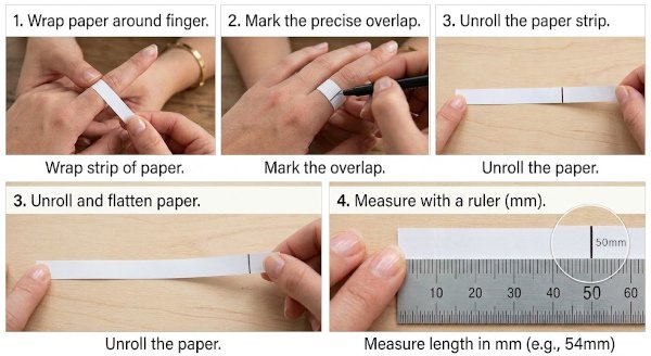 How to measure your ring size