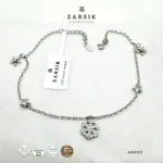 Star and Snowflake Anklet for Women