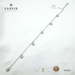 Butterfly & Beetle Charm Anklet