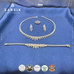 925 sterling silver bridal jewellery set
