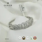 Sparkling Cubic Zirconia Bangle Bracelet
