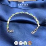 Genuine-Emerald-925-Silver-Tennis-Bracelet-Thailand.