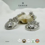 Cascade 925 Silver CZ Drop Earrings