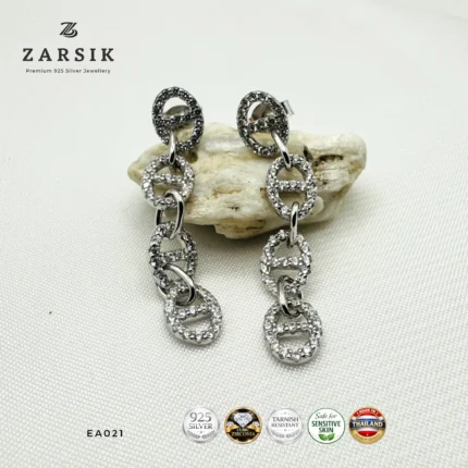 Radiant Link Luxe Earrings