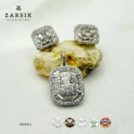 925 Silver Pendant and Earring Set