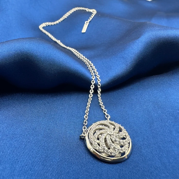 925 silver necklaces showcased with refined, modern styling