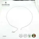Italian 925 Sterling Silver Ball Chain Necklace – CH003 - Image 5