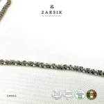 Italian 925 Sterling Silver Popcorn Chain - Image 2