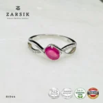 Natural Ruby 925 Silver Ring | Elegant Thai Design - Image 7