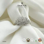 Vintage Cluster Cocktail Ring