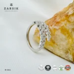Celestial Vine Moissanite 925 Silver Ring | GRA Certified - Image 6
