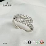 Celestial Vine Moissanite 925 silver ring