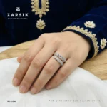 Celestial Vine Moissanite 925 Silver Ring | GRA Certified - Image 2