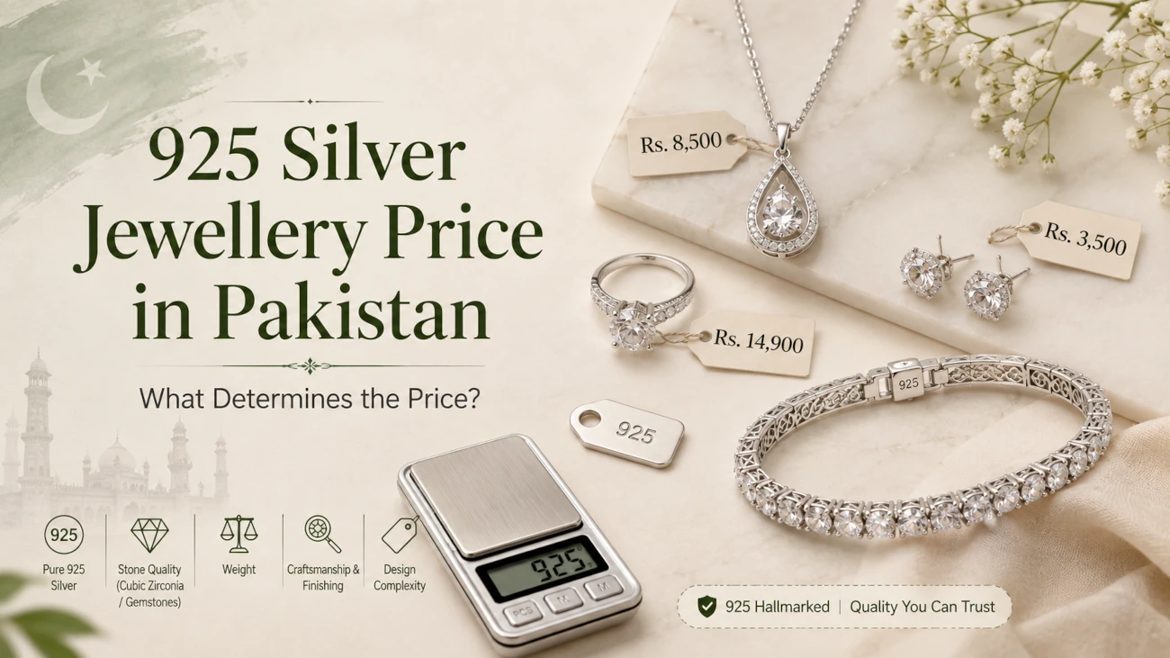 925 Silver Jewellery Price in Pakistan