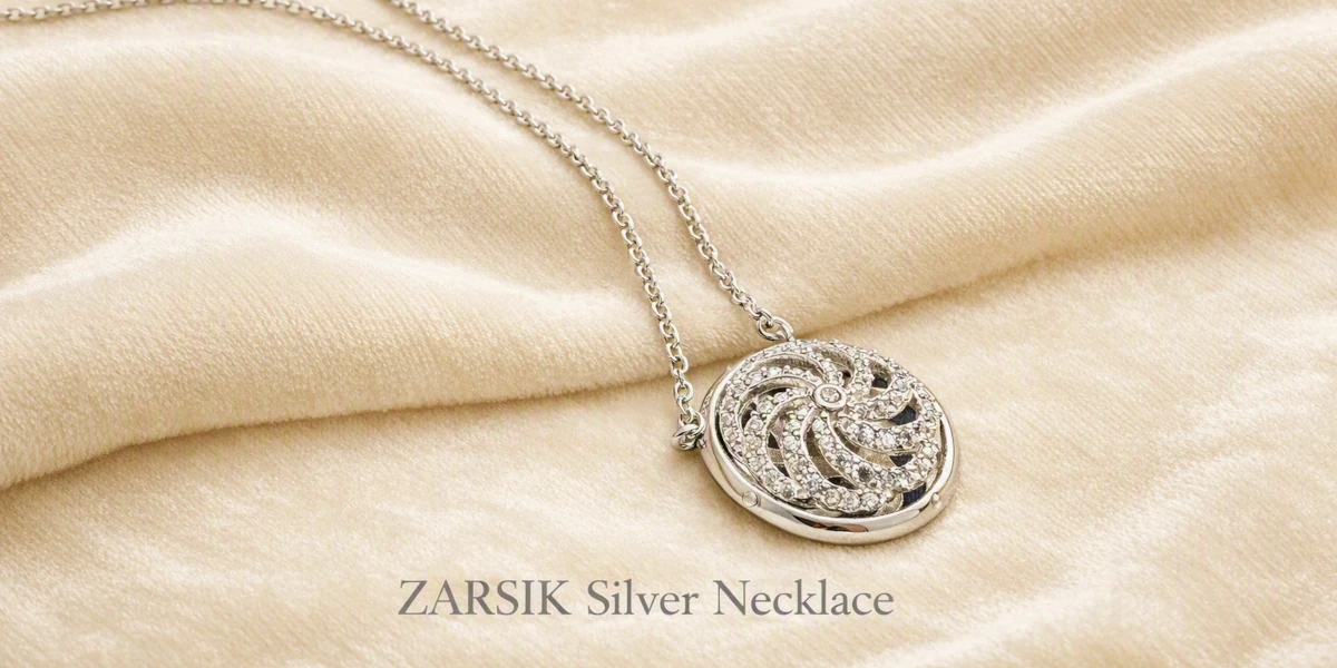 Elegant everyday silver jewellery for women in Pakistan by ZARSIK